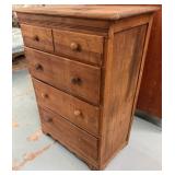 Vintage Wooden 4-Drawer Chest of Drawers