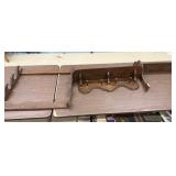 2 Wooden Wall Racks, Wooden Gun Rack