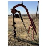 Vassar 3 Point Post Hole Auger