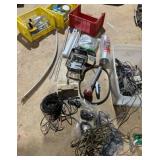 Lightbulbs, bracket, washer drain hose, vent