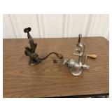 2 Vintage Meat Grinders