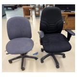 2 Rolling Office Chairs