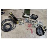 Socket Wrench, Sockets, Screw Drivers, Torch