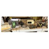 Radio Headphones, Telephone Clock Radio,
