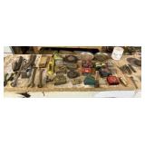Wrenches, Tape Measures, Pocket Knife, Magnet