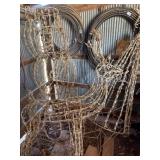 3 Light Up Metal Christmas Decorations