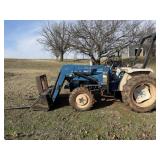 1983 Ford 1710 Gas Tractor w/ Koyker 150 Front-End
