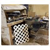 Home Made Grow House, Metal Shelf,