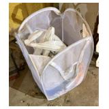 Laundry Basket w/ Shop & Misc. Towels