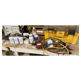 A/C Gauge, Freon, Refrigerant, Plastic Toolbox,