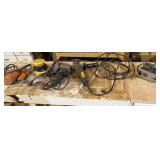 Sander, 2 Jigsaws, Gauge Sheer, Grinder