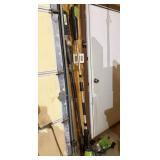 2 Battery Operated Pole Saws w/ Battery & Charger