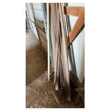 Rebar, Metal Pipe, Shovel