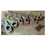 9+/- Misc. Clamps