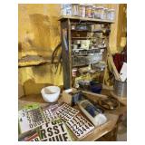 Vinyl Letter/Numbers, Screws, Misc. Hardware,