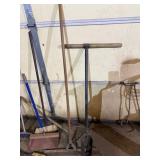 Pole Saw, Brooms, Dust Pan, Hoe,