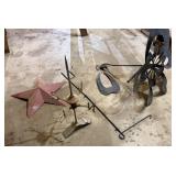 Weathervane, Garden Spinner Top,
