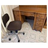 Vintage Bassett Furniture Wooden Desk,