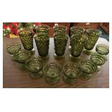 8+/- Goblets, 8+/- Sherbet Cups