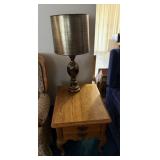 End Table & Table Lamp
