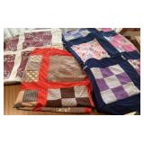 3 Unfinished Quilts