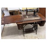Antique Treadle Sewing Machine