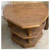 Vintage Wooden Accent Table