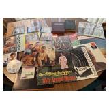 19+/- 33 RPM Records, 8+/- CDs, Sheet Music/Song