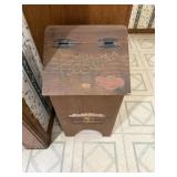 Vintage Wooden Taters Box