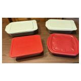 3 Pyrex Baking Dishes, 1 Anchor Hawking Baking