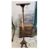 Tall Wooden Plant Stand