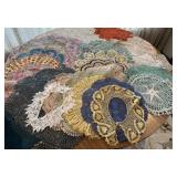 Large Lot of Very Nice Doilies, Handkerchiefs,
