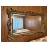 Large Plastic Framed Mirror