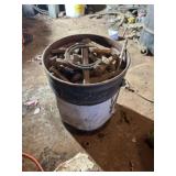 5 gal bucket of railroad ties