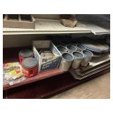 Trash can lids, storage cans