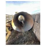 Tin horn 6ft dia x 15ft L