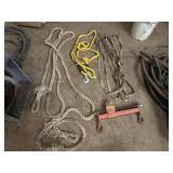 Tilt-a-bar, lift straps, toe strap