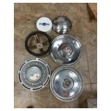Hub caps, steering wheel