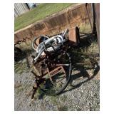 Pto roper pump, small trailer, hose