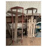 Sleds, Christmas lights