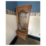 Wooden gun cabinet