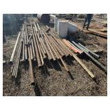 Pipe, poly pipe, misc metal