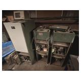 Air handlers/Heaters, a coil, humidifiers
