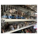 Unions, plugs, collars, fittings