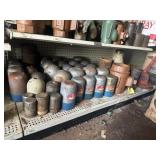 4" valve, bullnose, pipe caps, misc.