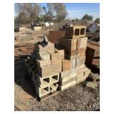 Bricks and cinderblocks