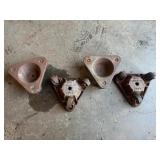 4 heavy duty castors