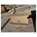 Aluminum step/ toolbox