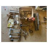 Gen pole ends, D-rings, ball and hitches, misc.