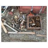 Nipples, fittings, oil field parts.